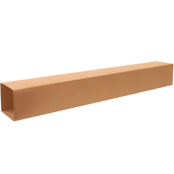 Telescoping Outer Boxes, 12 1/2" x 12 1/2" x 72", Kraft, 15/Bundle