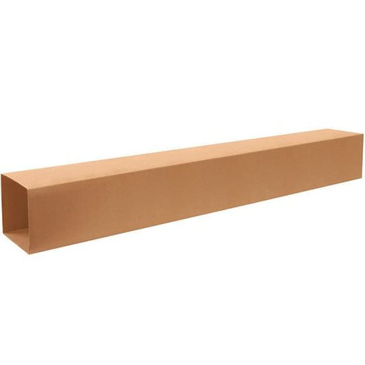 Telescoping Outer Boxes, 12 1/2" x 12 1/2" x 72", Kraft, 15/Bundle