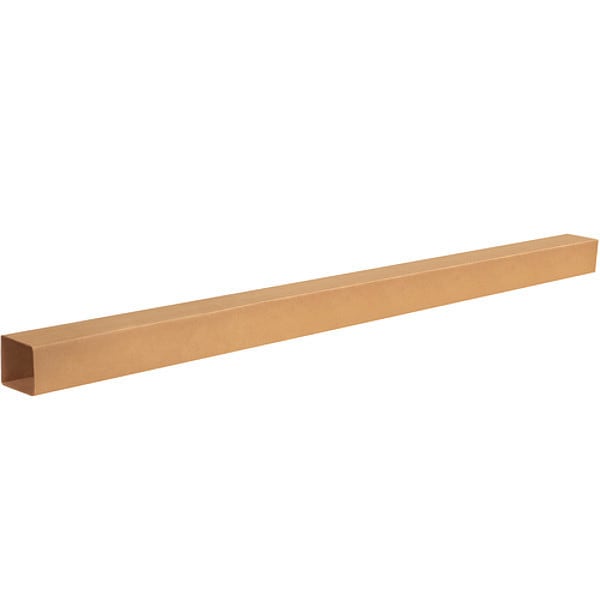 Telescoping Outer Boxes, 4 1/2" x 4 1/2" x 72", Kraft, 25/Bundle
