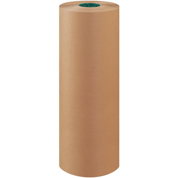 Unbleached Butcher Paper Rolls, 24", Kraft, 1/Roll
