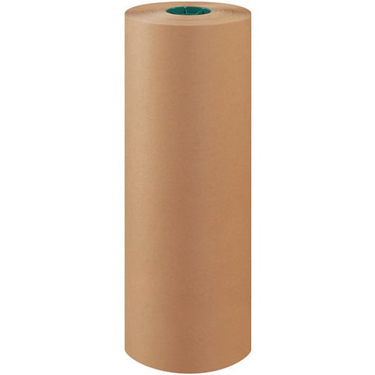 Unbleached Butcher Paper Rolls, 24", Kraft, 1/Roll