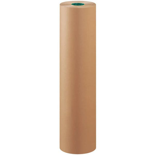 Unbleached Butcher Paper Rolls, 36", Kraft, 1/Roll