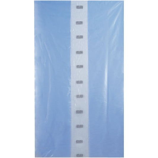 VCI Gusset Poly Bags, 48" x 80", 4 mil, Blue, None, 20 PK