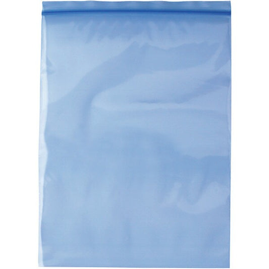 VCI Reclosable Poly Bags, 10" x 12", 4 mil, Blue, None, 250 PK