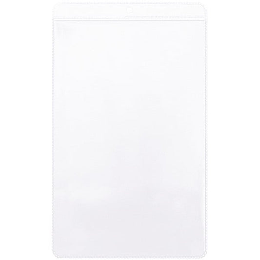 Vinyl Envelopes, 5" x 8", Clear, 50/Case