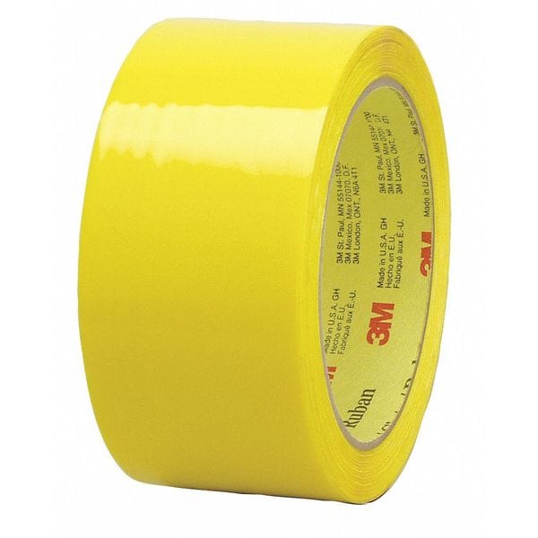 Carton Sealing Tape, Yellow, 48mm x 50m