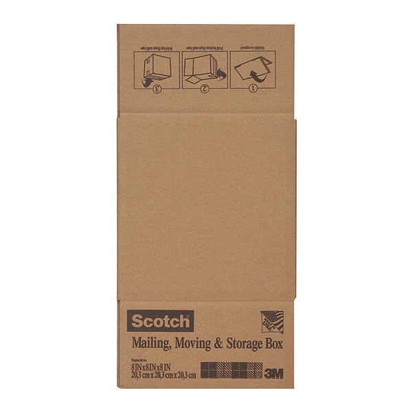 Scotch Folded Box, 8008.8FB 8"x8", PK6