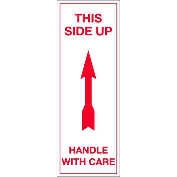 Shipping Labels, 2 In. W, 8 In. H, PK500