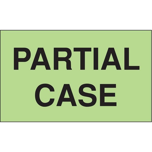 3" x 5" Adhesive Back Shipping Labels, Partial Case, Pk500
