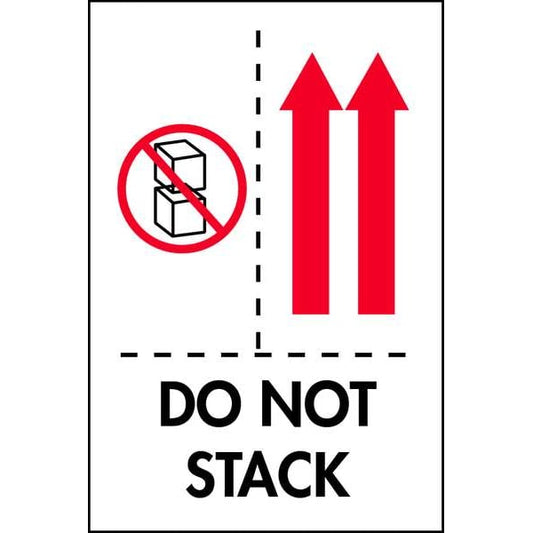 Shipping Labels, 4 In. W, 6 In. H, PK50