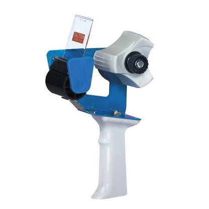 Handheld Tape Dispenser, 3 in Max. Tape Width. 6 1/4 in Tape Core Dia, Pistol, Plastic