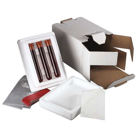 Diagnostic Shipper, 2 In. H, 4 In. W, PK33