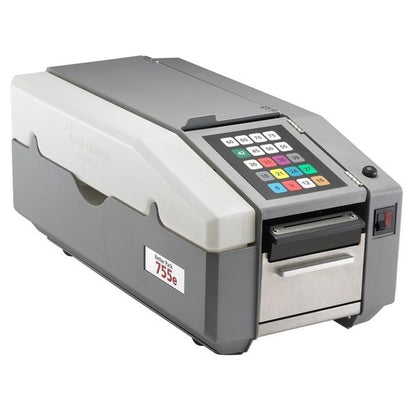 Tape Dispenser, 4 in Max. Tape Width. 7 1/2 in Tape Core Dia, ABS Plastic, Cold Rolled Steel, Gray