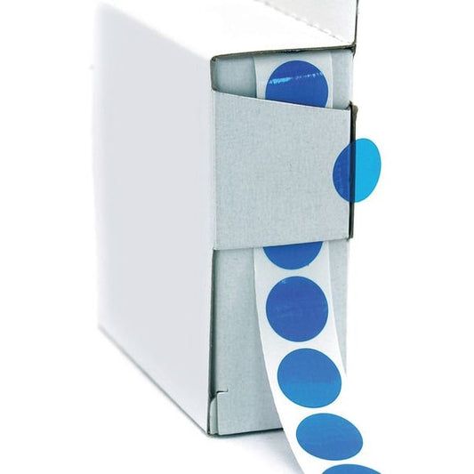 1/2" Blue Shipping Labels, Pk1000