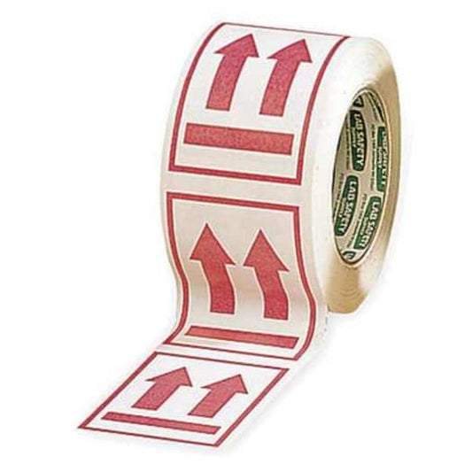 4" x 6" White Shipping Labels, Up Arrows, Pk500