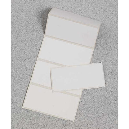 2-1/4" x 5" White Shipping Labels, Olefin Polymers, Pk1000