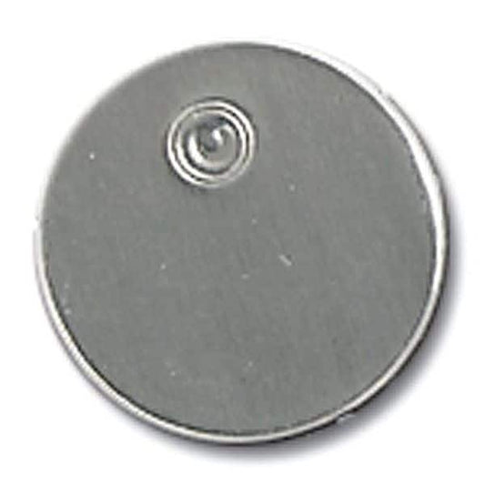 Blank Tag, 1-1/2 x 1-1/2 In, Silver, PK25