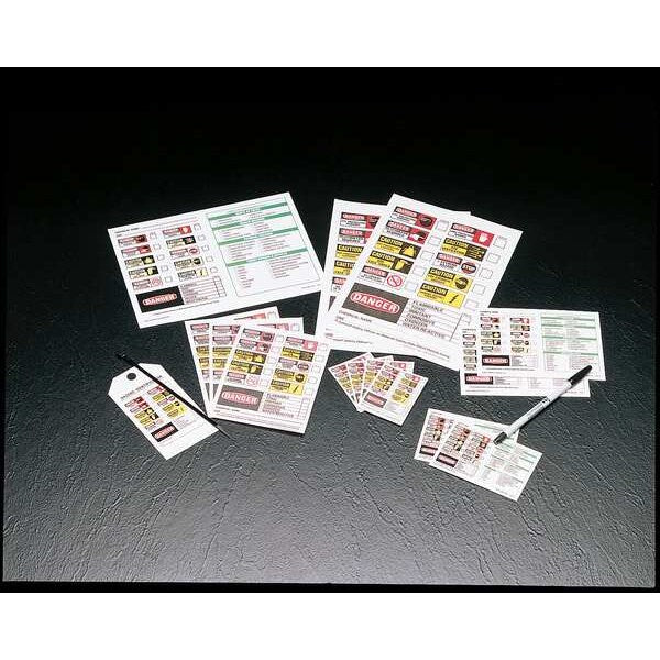 Rectangle Secondary Label, Multicolor, Pk100