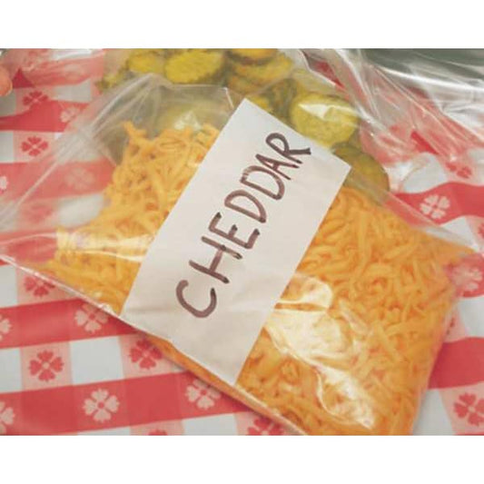 Reclosable Poly Bag, Zip Seal, 12 in L, 10 in W, 1.75 mil Thick, Low Density Polyethylene (LDPE)