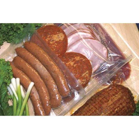 Vacuum Sealer Bags, 15" x 8", 3 mil, Clear, Heat Seal, 1000 PK