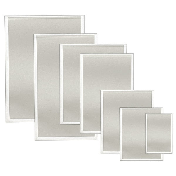 Barrier Pouch, 9-1/2" x 8", 4.50 mil, Clear, None, 1200 PK