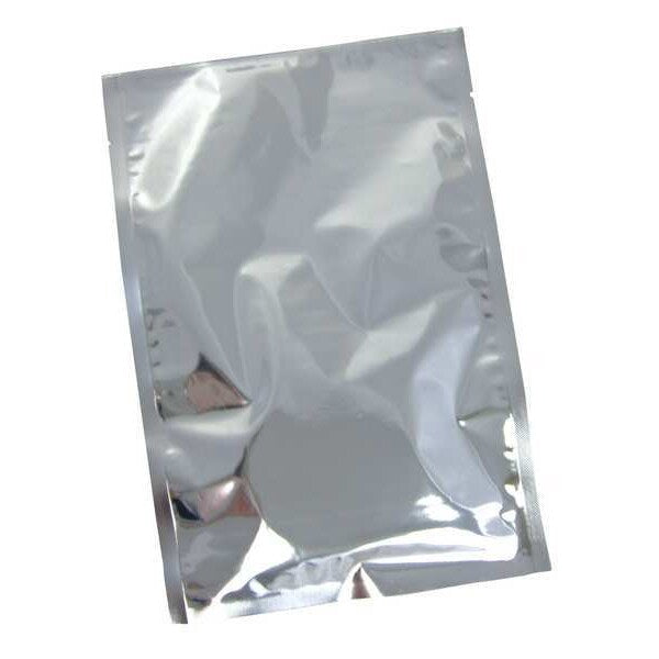 Retort Pouch, 8" x 6-1/2", 2.50 mil, Silver, None, 1000 PK