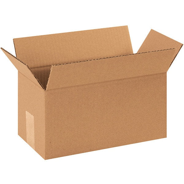 Heavy-Duty Boxes, 12" x 6" x 6", Kraft, 25/Bundle