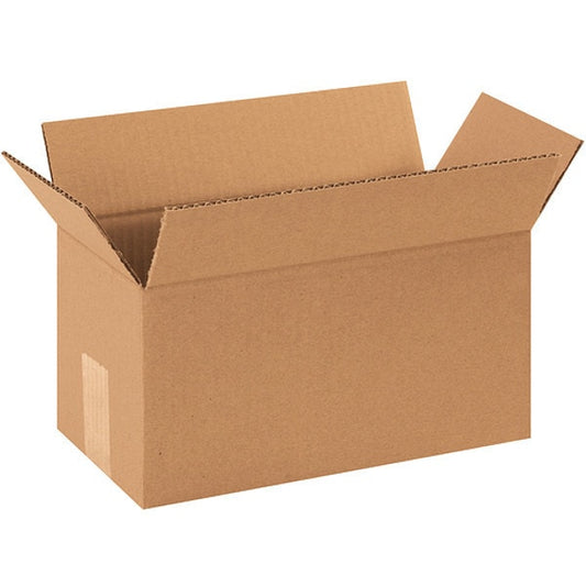 Heavy-Duty Boxes, 12" x 6" x 6", Kraft, 25/Bundle