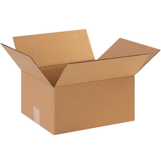 Heavy-Duty Boxes, 12" x 10" x 6", Kraft, 25/Bundle