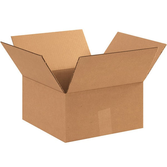 Heavy-Duty Boxes, 12" x 12" x 6", Kraft, 25/Bundle