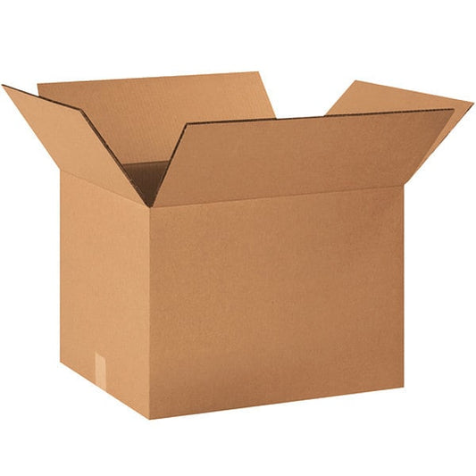 Double Wall Boxes, 20" x 16" x 12", Kraft, 15/Bundle