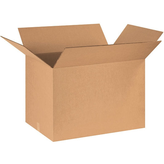 Double Wall Corrugated Boxes, 30" x 15" x 15", Kraft, 10/Bundle