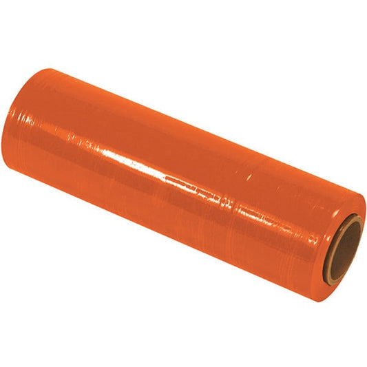 Strtch Film, 18x80 Gauge x18000", Or, PK4, 1500' L, 18" W, Orange