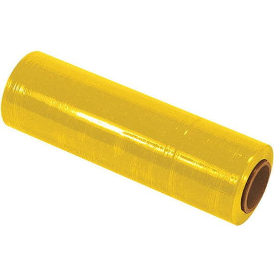 Strtch Film, 18x80 Gauge x18000", Ylw, PK4, 1500' L, 18" W, Yellow