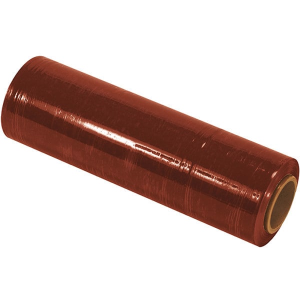 Strtch Film, 18x120 Gauge x12000", Rd, PK4, 1000' L, 18" W, Red