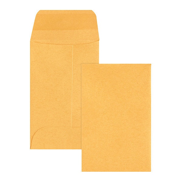 Envelope, Coin, No. 1, Kraft, PK500