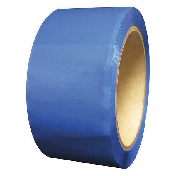 Tamper-Evident Tape, Blue, 164 ft. L, PK36