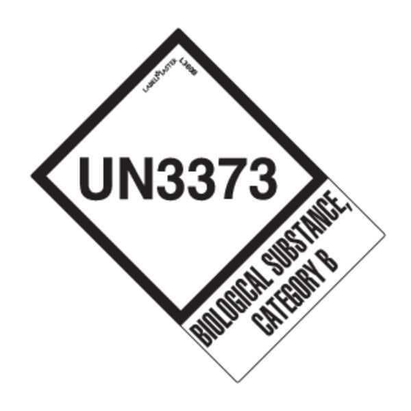 Hazardous Mat Shipping Lbls, 2inx2-3/4in