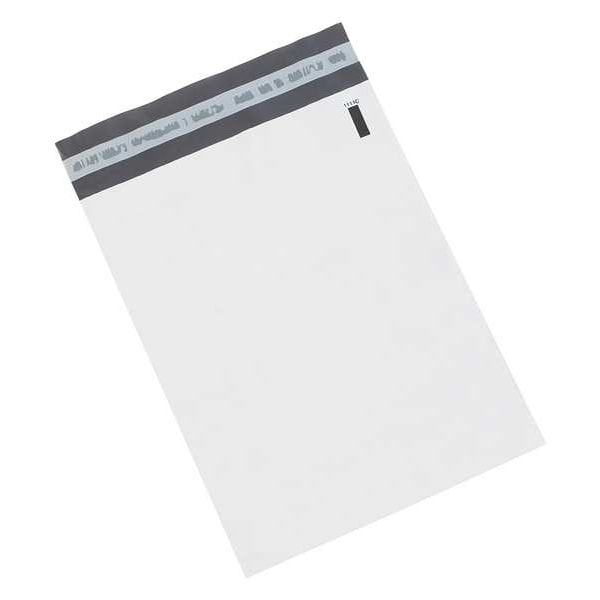 Poly Mailer, 9"x12", White, PK500