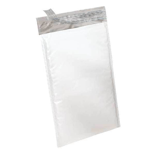 Mailer Envelope, White, 6-1/2 in. W, PK250