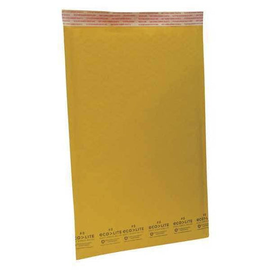Mailer Envelope, Kraft, 10-1/2 in. W, PK100