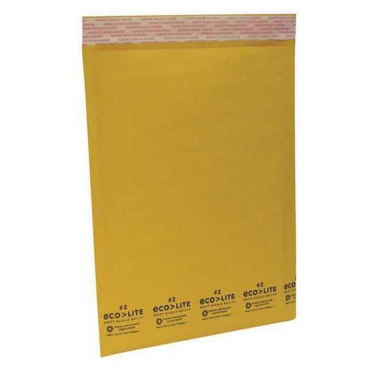 Mailer Envelope, Kraft, 12 in. L, PK100