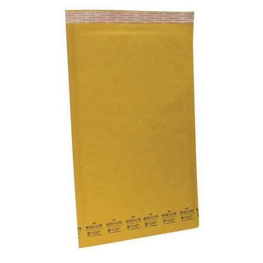 Mailer Envelope, Kraft, 12-1/2 in. W, PK50