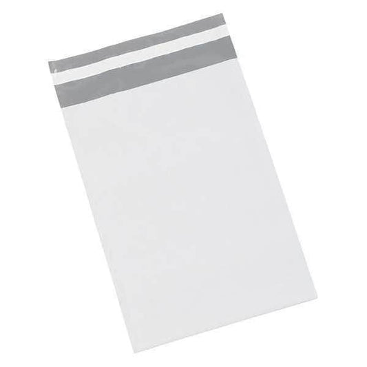 Poly Mailer, 7 1/2"x10 1/2", White, PK1000