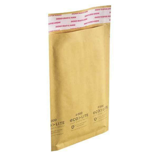 Mailer Envelope, Kraft, 4 in. W, PK500