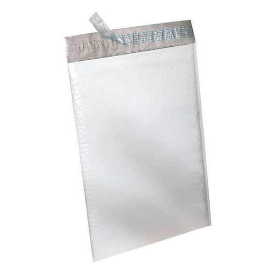 Mailer Envelope, White, 12-1/2 in. W, PK50