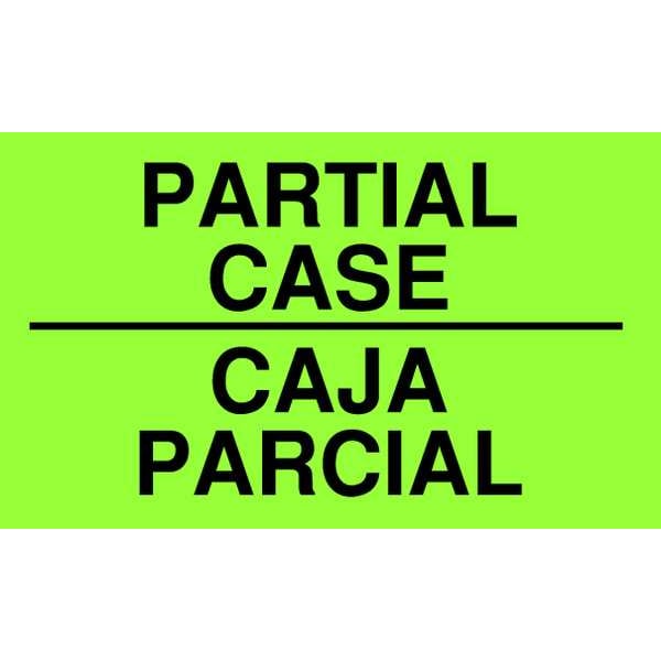 Shipping Labels, Black/Green, 5 In. W, PK50