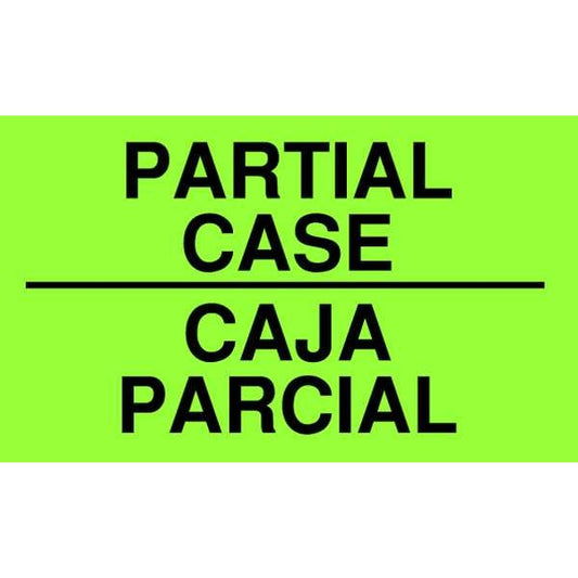 Shipping Labels, Black/Green, 5 In. W, PK50