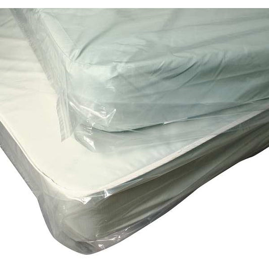 Mattress Bags, 92" x 60", 1.10 mil, Clear, None, 125 PK