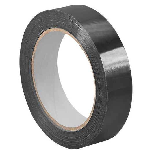 Bag Sealing Tape, UPVC, Black, 3/8In x 72Yd